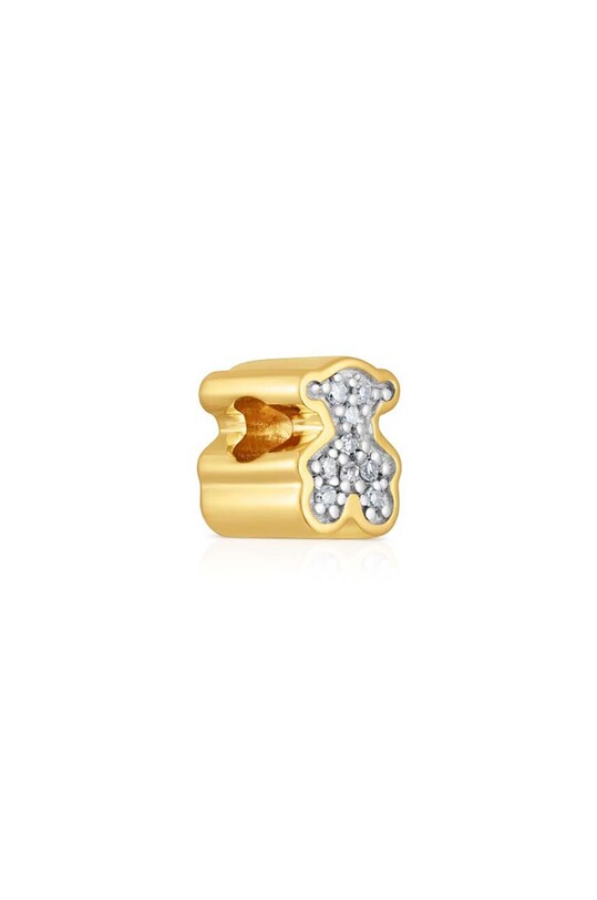 Tous ciondolo in argento placcato oro 1950 1004243700 oro AA00