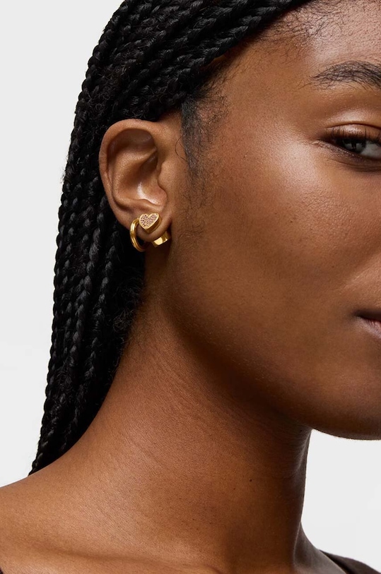 Срібні сережки з позолотою Tous 1950 золотий 1004243100