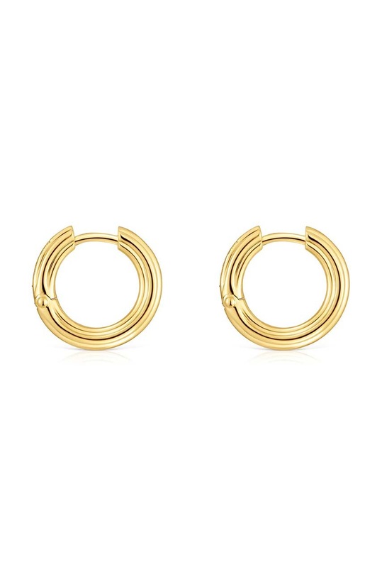 Strieborné pozlátené náušnice Tous 1950 1004243500 zlatá AA00