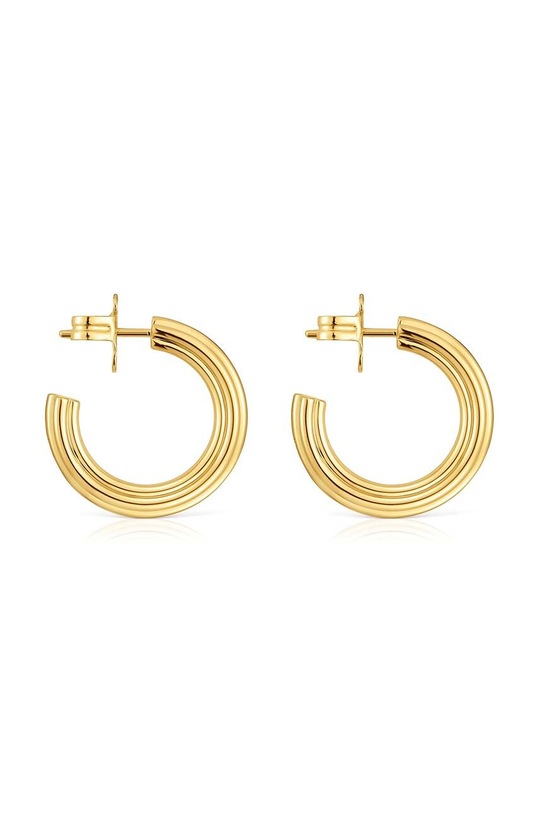 Strieborné pozlátené náušnice Tous 1950 1004243600 zlatá AA00