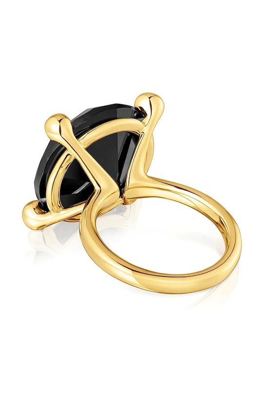 Аксессуары Серебряное кольцо с позолотой Tous 12 Color 1004235712 золотой