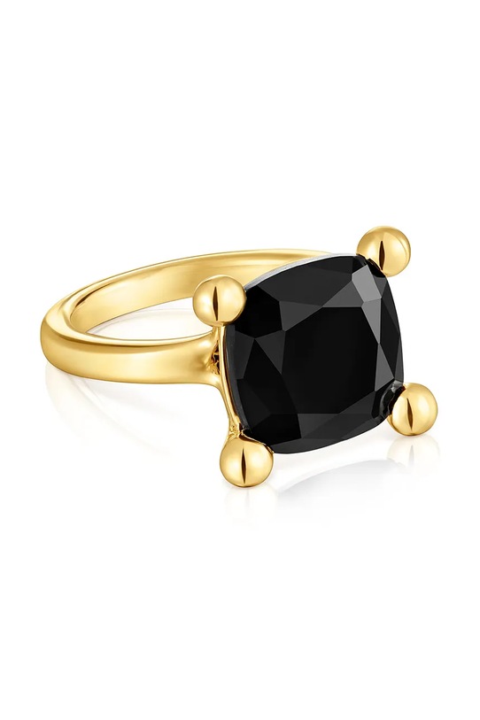 Srebrni prsten pokriven zlatom Tous 12 Color 1004235812 zlatna AA00