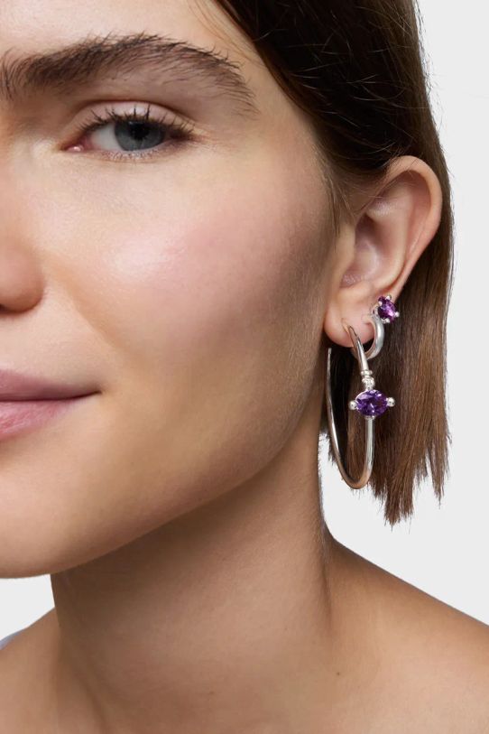 Серебряные серьги Tous Color Lab 1004248900 серебрянный