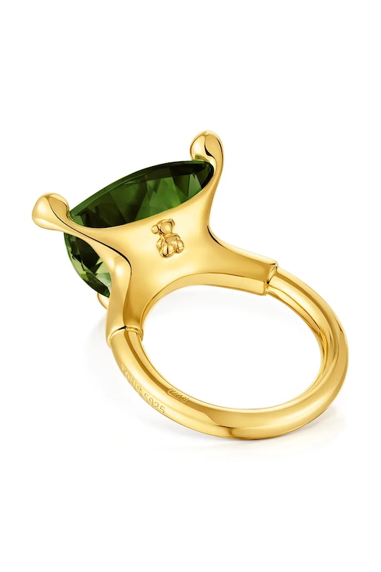 Accessori Tous anello in argento placato in oro 12 Color Lab 1004251312 argento