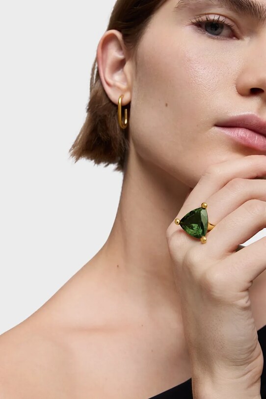 Серебряное кольцо с позолотой Tous 12 Color Lab 1004251312 серебрянный
