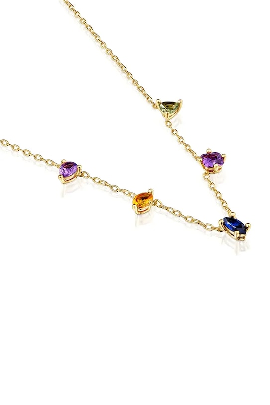 Accessori Tous collana in argento placcato oro Color Lab 1004249200 argento