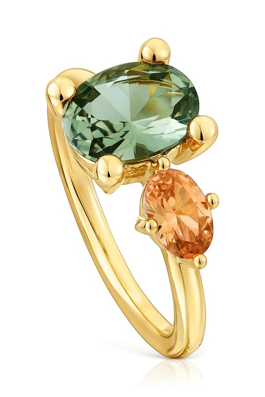 Позлатен сребърен пръстен Tous 12 Color Lab сребро сребърен 1004251412