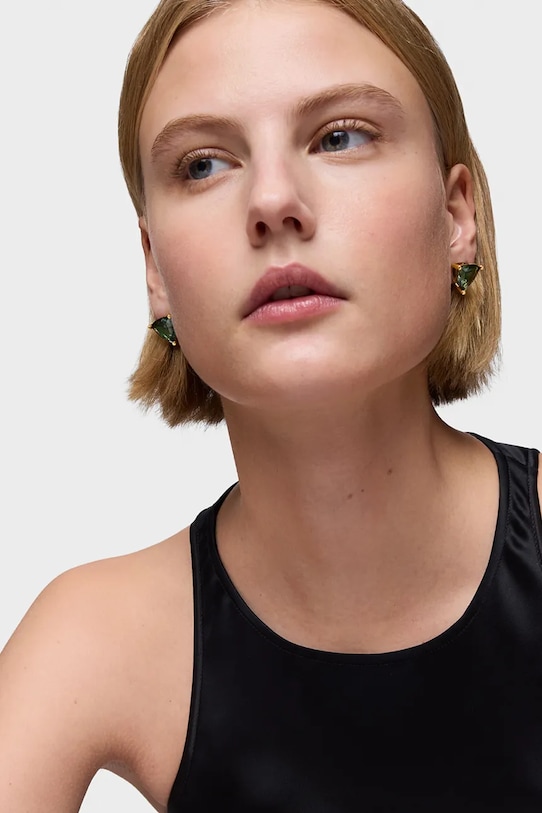 Серебряные серьги с позолотой Tous Color Lab 1004249700 серебрянный