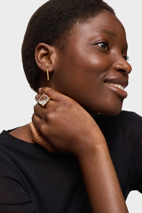 Срібний перстень з позолотою Tous 12 Color золотий 1004236412