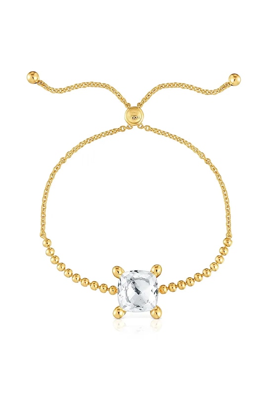 Βραχιόλι από επιχρυσωμένο ασήμι Tous Color White ασήμι ασημί 1004235400