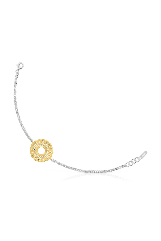 Серебряный браслет с позолотой Tous Miranda 1004214800 серебрянный AA00