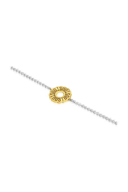 Аксессуары Серебряный браслет с позолотой Tous Miranda 1004214800 серебрянный