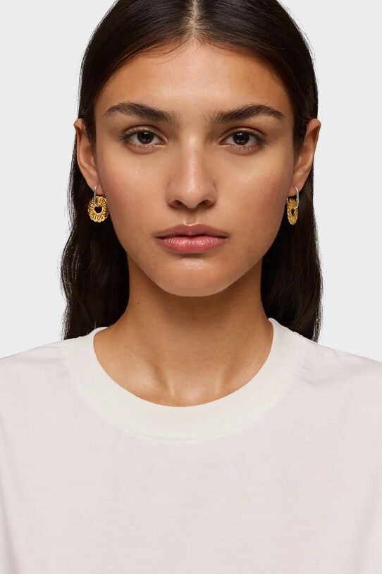 Срібні сережки з позолотою Tous Miranda срібний 1004213900