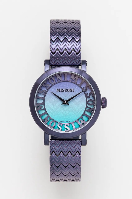 Hodinky Missoni fialová MWCY00723