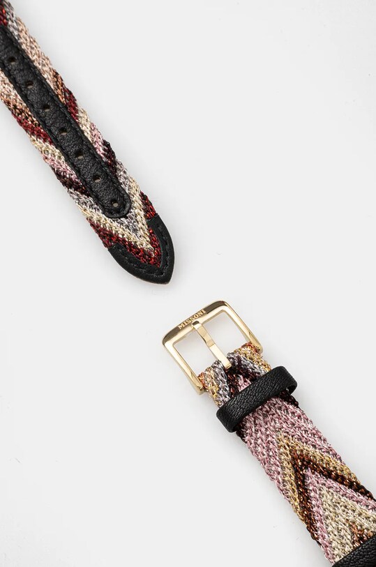 Akcesoria Missoni zegarek MWECA0423 złoty
