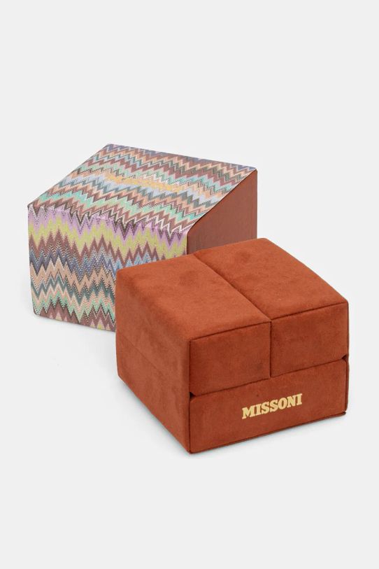 Akcesoria Missoni zegarek MWQK00522 złoty