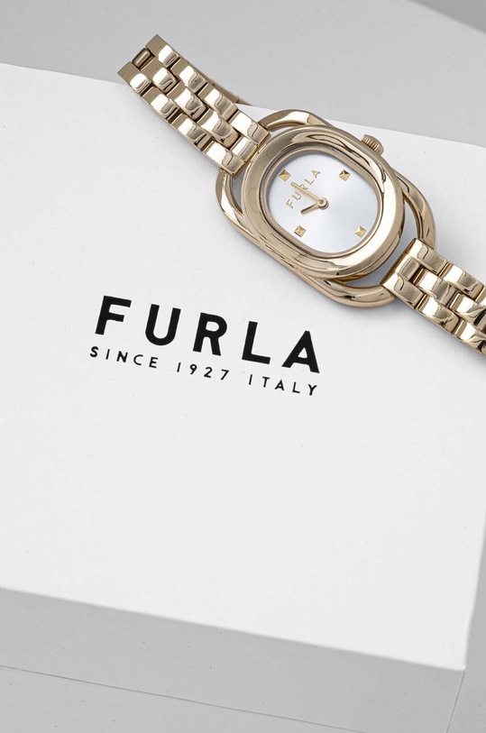 Doplňky Hodinky Furla WW00008005L2 zlatá