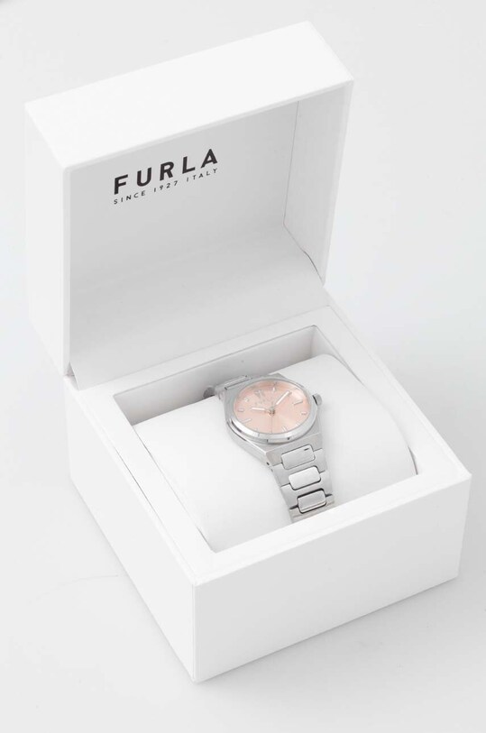 Akcesoria Furla zegarek WW00020011L1 srebrny