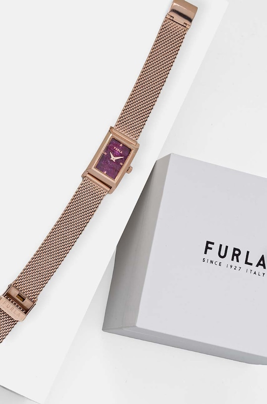 Doplňky Hodinky Furla WW00034001L3 zlatá