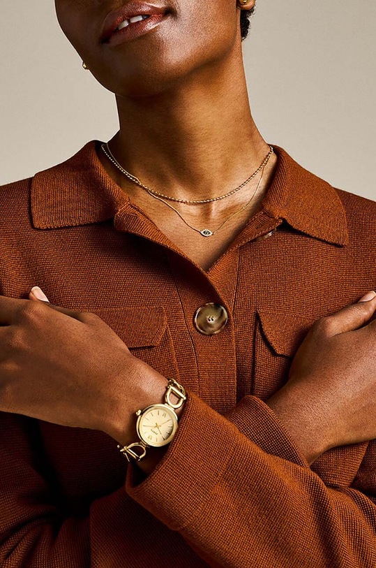 Fossil naszyjnik JF04792710 złoty