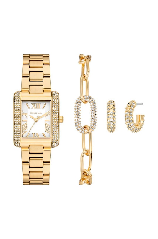 Часовник, гривна и обици Michael Kors злато MK4837SET
