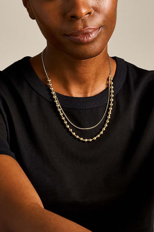 Цепочка Fossil JA7248710 золотой