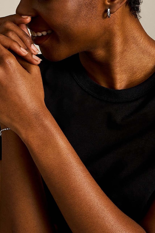 Σκουλαρίκια Fossil ασημί JF04772040