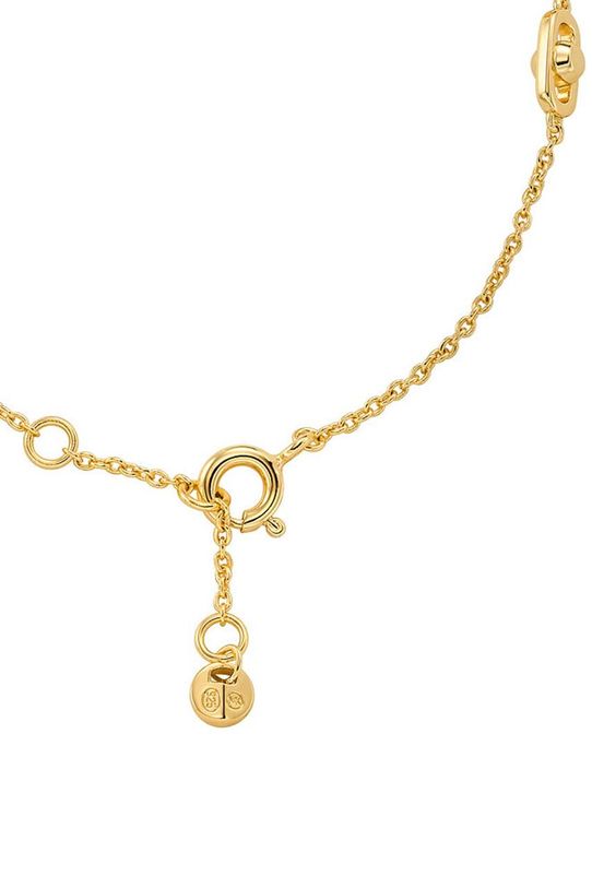 Strieborný pozlátený náramok Michael Kors MKC173600710 zlatá AA00