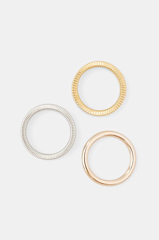 Prstienky Calvin Klein 3-pak Darčekový box strieborná 35000027