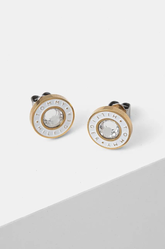 Naušnice Tommy Hilfiger Gift Box zlatna 2780809
