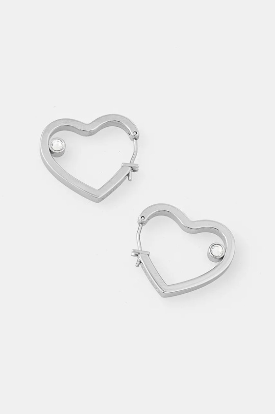 Naušnice Tommy Hilfiger srebrna 2780752