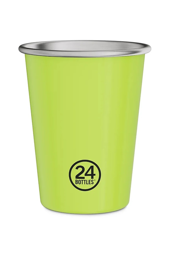 24bottles zestaw kubków Party Cups REactive Yellow 4-pack Party.Cups.Reactive.yel multicolor AA00