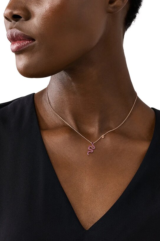 Akcesoria Emporio Armani naszyjnik srebrny EG3613221 złoty