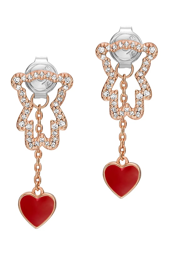 Позолочені сережки Emporio Armani позолота золотий EGS3163221