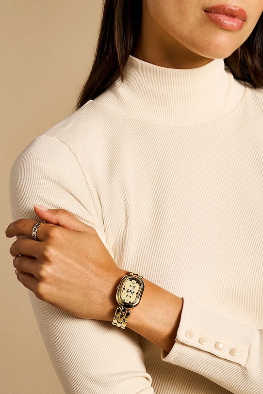 Fossil zegarek Sloan złoty ES5380