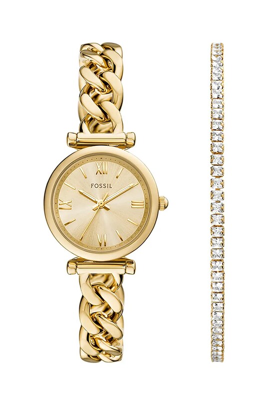 Часы и браслет Fossil золотой ES5387SET
