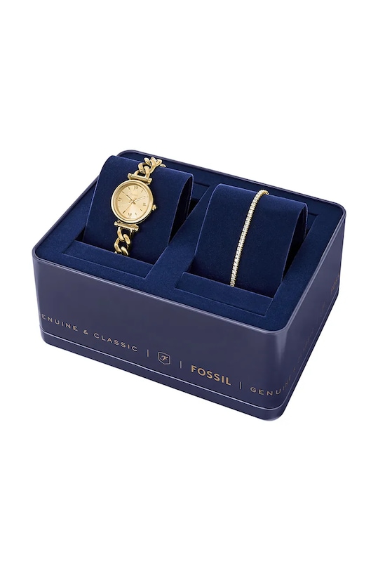 Часы и браслет Fossil ES5387SET золотой