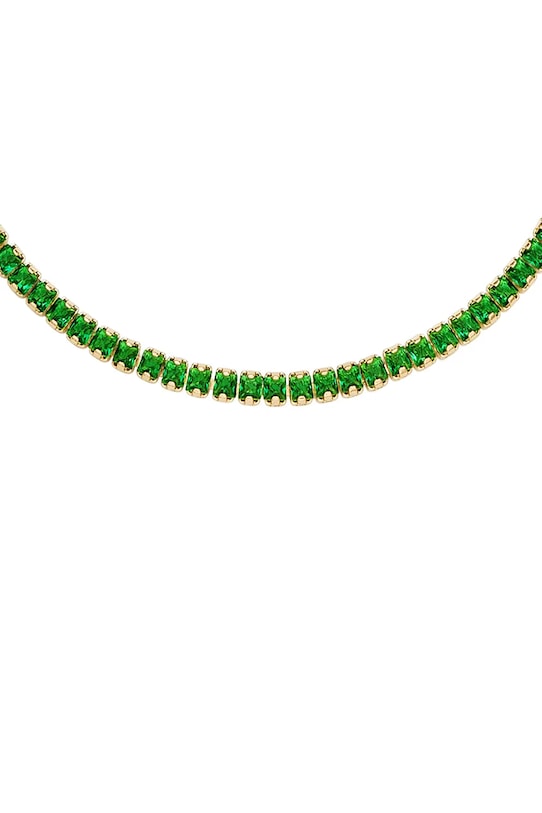 Fossil naszyjnik cyrkonia złoty JA7270710