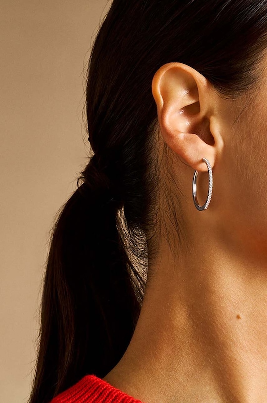 Fossil kolczyki srebrny JA7274040