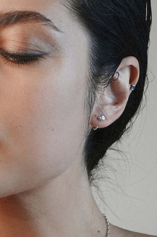 Stříbrné náušnice No More ER40SSPR stříbrná AA00