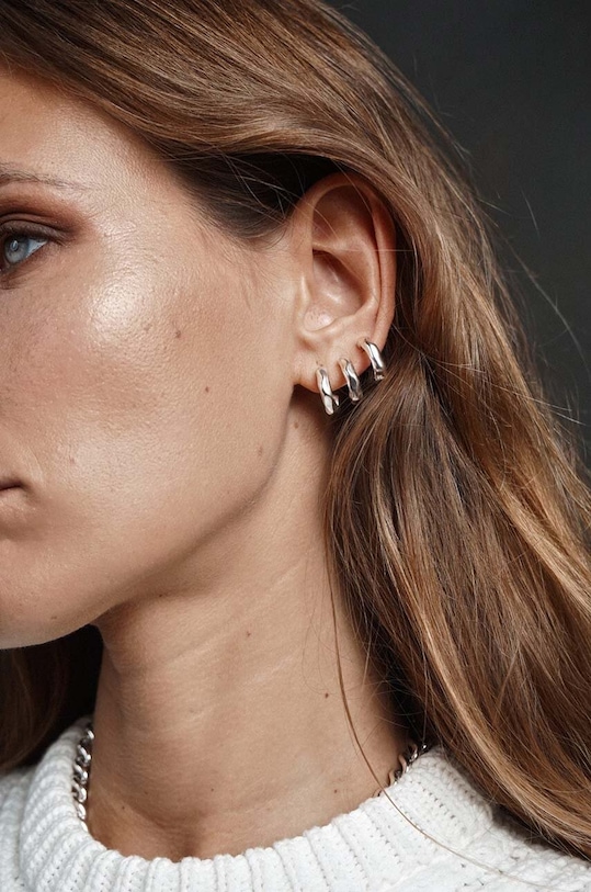 Doplňky Stříbrné náušnice No More ER32SSPR stříbrná