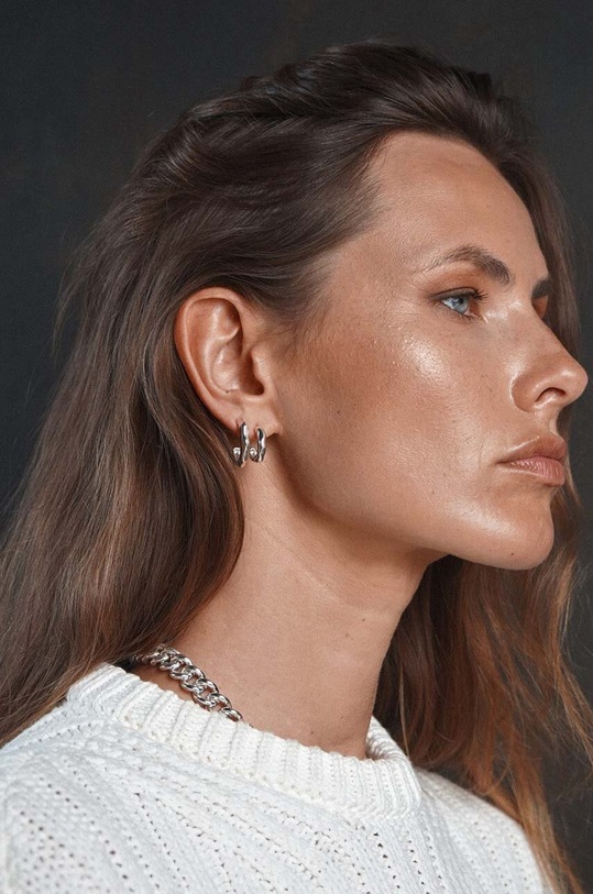 Stříbrné náušnice No More ER32SSPR