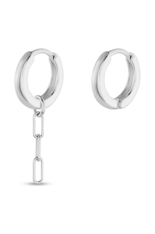 Ασημένια σκουλαρίκια No More ER80SS ασημί AA00