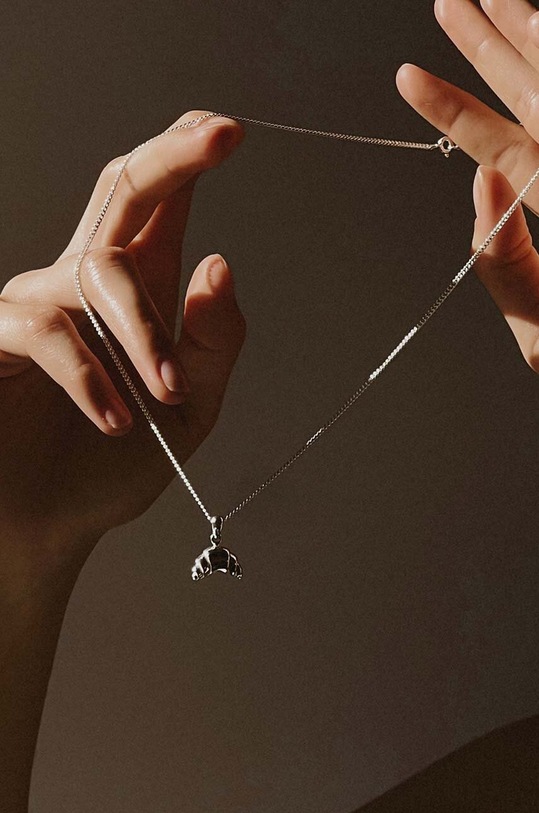 Srebrna ogrlica No More NL33SS srebrna