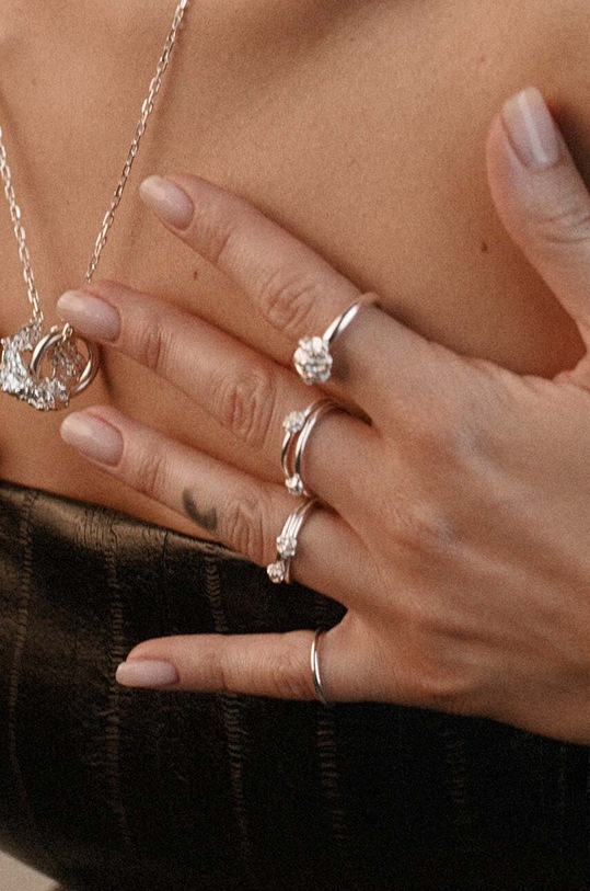 Doplňky Stříbrný prsten No More RG73SS stříbrná