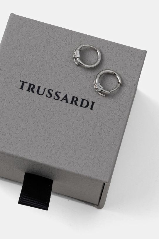 Náušnice Trussardi TJAXC88 strieborná AA00