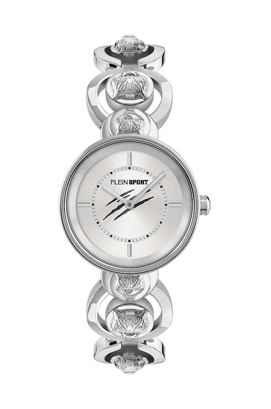 PLEIN SPORT zegarek srebrny PSLEA0424