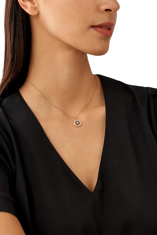 Akcesoria Emporio Armani naszyjnik Logo Essentials EG3593221 złoty