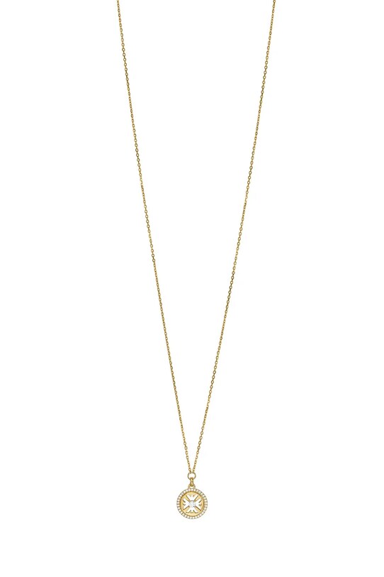 Strieborný náhrdelník Emporio Armani EG3595710 zlatá AA00