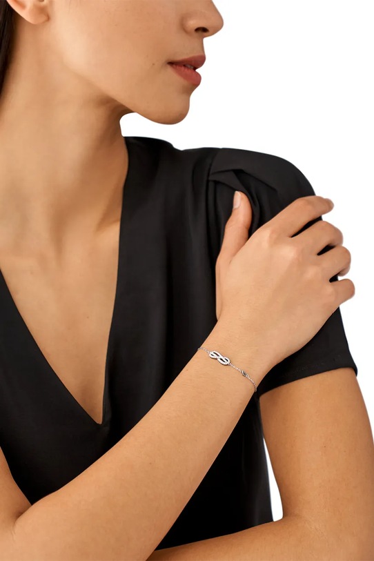 Dodaci Srebrna narukvica Emporio Armani EG3598040 srebrna